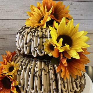 2 Tiered Chocolate Cake