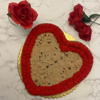 10inch Heart Cookie Cake