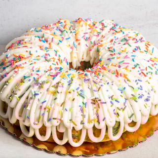 Confetti Vanilla Cake 10'